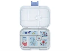 Yumbox Original bento madkasse grå/Paris med 6 rum